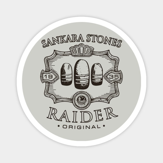 Sacred Stones Raider Magnet by Olipop